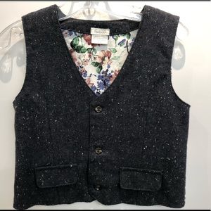 Boys Mamas & Papas Size 3-4 Vest w/ Matching Tie